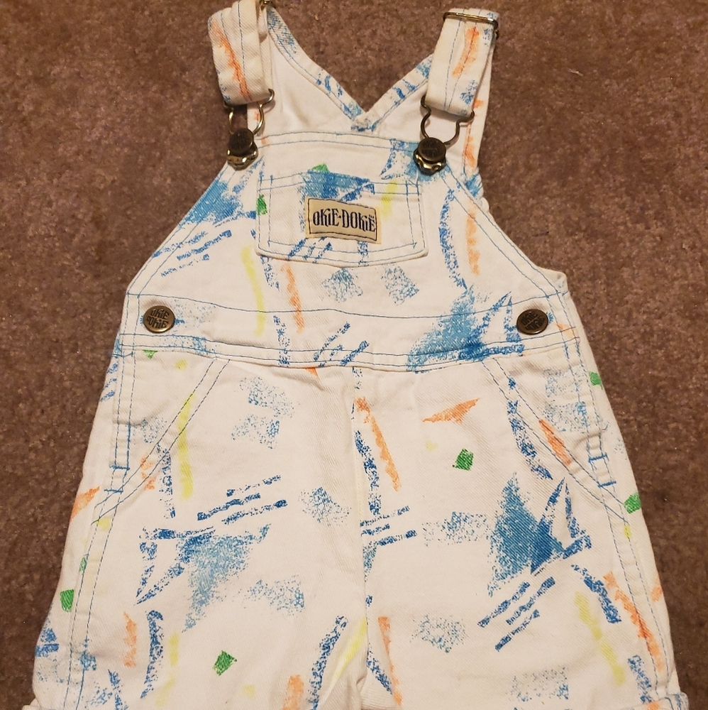 Vintage 1980's Okie-Dokie Overalls